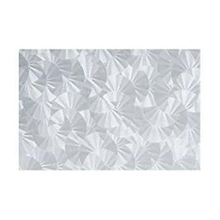 Lovelyhome 17 x 78 in. Decorative Self Adhesive Film; Glossy Transparent LO836407